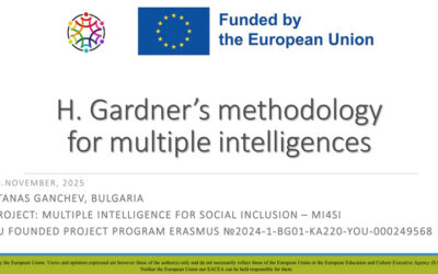 H. Gardner’s methodology for multiple intelligences